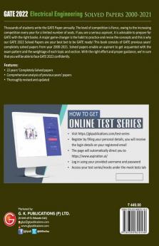 GATE 2022 Electrical Engineering - Solved Papers (2000-2021)