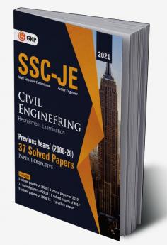 Ssc 2021 Junior Engineers Paper I Civil Engineering 37 Previous Years Solved Papers (2008-20)