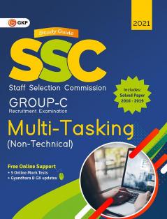 SSC 2021 : Group C Multi-Tasking (Non Technical) - Guide
