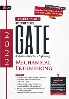 GATE 2022 - Mechanical Engineering - Guide
