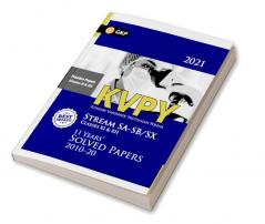KVPY Stream SA & SB/SX (Class XI & XII) - 11 Years Solved Papers 2010 - 2020