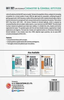 GATE 2022 : Life Science Chemistry & General Aptitude - Guide By GKP