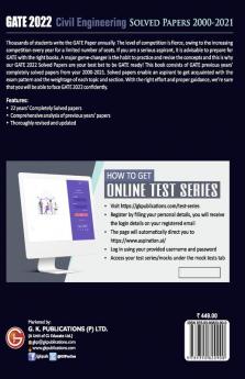 GATE 2022 Civil Engineering - Solved Papers (2000-2021)