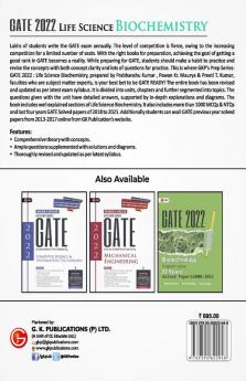 Gate 2022 Life Sciences Biochemistry by GKP