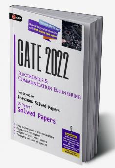 GATE 2022 Electronics & Communication Engineering - 35 Years Topic-wise Previous Solved Papers
