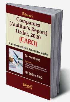 COMPANIES (AUDITOR’S REPORT) ORDER 2020 (CARO)