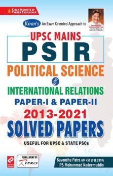 UPSC Mains PSIR (Paper I & II) Solved Papers 2013-2020