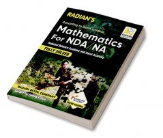 Mathematics for NDA/NA (National Defence Academy & Naval Academy) Fully Solved Guide Book for Entrance Exam 2023 in English