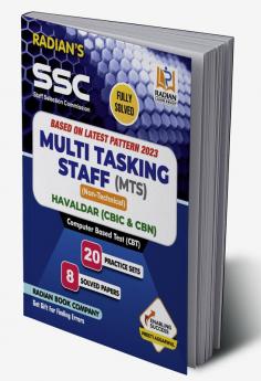 SSC MTS (Multi Tasking Staff) & Havaldar Exam CBIC & CBN (Session I & II) 2023 Previous Year Solved Papers Practice set Book - English Reasoning Numerical Aptitude General Awareness