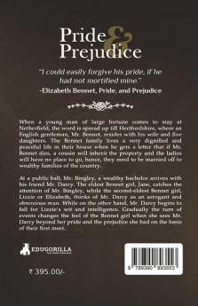Pride & Prejudice : A Classic Tale of Regancy on feminism romance and the elizabethian culture by Jane Auston