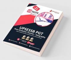 UP PGT Geography Book 2023 (English Edition) - 10 Full Length Mock Tests (1200 Solved Questions) UPSESSB (Post Graduate Teacher) with Free Access to Online Tests