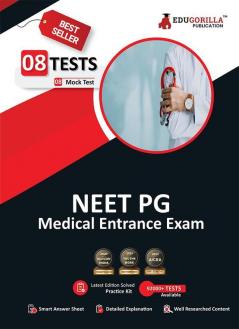 NEET PG Entrance Exam Preparation Book 2025 - 10 Full Length Mock Tests and 2 Previous Year Papers (2400 Solved Objective Questions) with Free Access to Online Tests