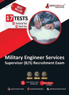 Military Engineer Services (MES) Supervisor Barrack and Store 2023 (English Edition) - 8 Mock Tests and 9 Sectional Tests (1000 Solved Questions) with Free Access to Online Tests