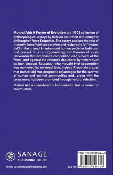 The Mutual Aid A Factor in Evolution