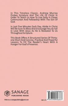 Abide in Christ