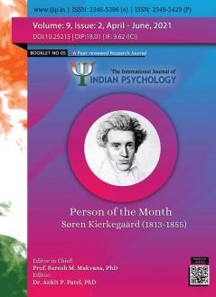 THE INTERNATIONAL JOURNAL OF INDIAN PSYCHOLOGY Volume 9 Issue 2 Booklet 05