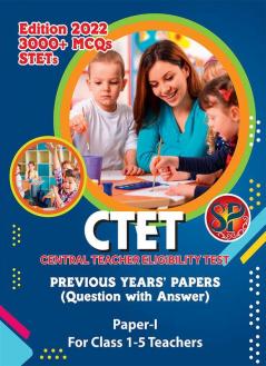 CTET Paper I (For class 1-5 Teachers) - 3000+ MCQs