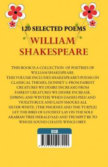 120 Selected Poems: William Shakespeare