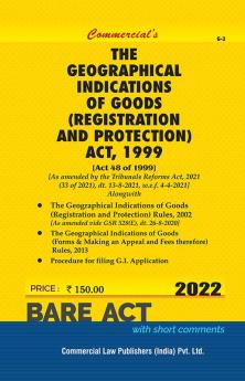 The Geographical Indications of Goods (Registration and Protection) Act 1999