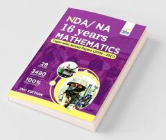 NDA/ NA 16 years Mathematics Topic-wise Solved Papers (2006 - 2021) 2nd Edition
