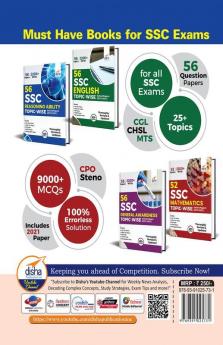 56 SSC Reasoning Ability Topic-wise Solved Papers (2010 - 2021) - CGL CHSL MTS CPO 4th Edition