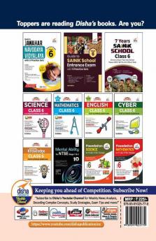 Target Class 6 JNVST - 10 Year Solved Papers with 10 Practice Sets - Jawahar Navodaya Vidyalaya Selection Test