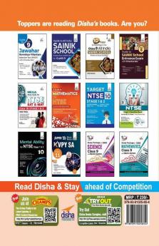 15 Year Solved Papers for Class 9 Jawahar Navodaya Vidyalaya Selection Test (JNVST)