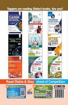 10 Year Solved Papers for Class 9 All India SAINIK School Entrance Exam (AISSEE)