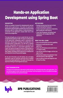 Hands-on Application Development using Spring Boot