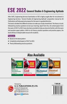 UPSC ESE 2022 : General Studies & Engineering Aptitude Paper I - Guide
