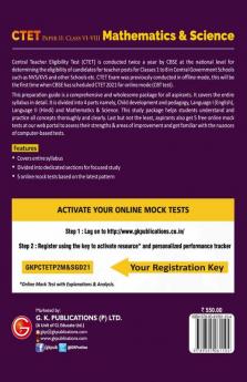 CTET : Paper II (Class VI-VIII) - Mathematics and Science - Guide
