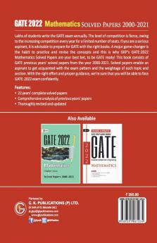 GATE 2022 - Mathematics - Solved Papers 2000-2021