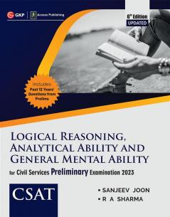 CSAT Paper II : Logical Reasoning Analytical Ability & General Mental Ability 6ed