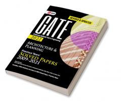 GATE 2022 : Architecture & Planning - Previous Years' Solved Papers 2009-2021