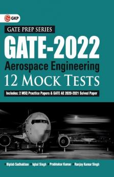 GATE 2022 - Aerospace Engineering - 12 Mock Tests by GKP