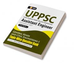 UPPSC 2020-21 : Combined State Engineering Services - Paper I General Hindi & Civil Engineering I Topic wise Question Bank - Assistant Engineer By GKP