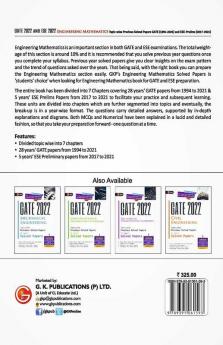 GATE 2022 & ESE Prelim 2022 - Engineering Mathematics - Topic-wise Previous Solved Papers