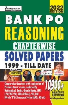 Bank PO- Reasoning Chapterwise Solved 1999- Till Date (10800+ Objective Questions)