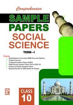 Comprehensive Sample Papers Social Science X (Term-I)