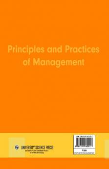 Principles and Practices of Management