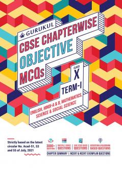 Chapterwise Objective MCQs Book for CBSE Class 10 Term I Exam