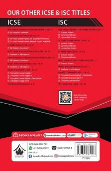 10 Years Solved Papers - Humanities: ISC Class 12 for 2022 Examination