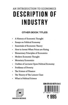 AN INTRODUCTION TO ECONOMICS DESCRIPTION OF INDUSTRY