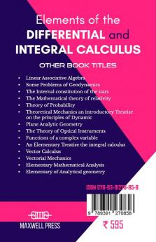 ELEMENTS OF THE DIFFERENTIAL AND INTEGRAL CALCULUS