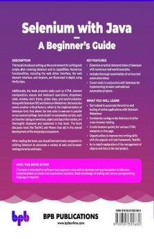 Selenium with Java - A Beginner's Guide