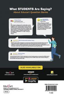Educart Term 1 & 2 COMPUTER APPLICATION Class 10 CBSE Question Bank 2022 (Based on New MCQs Type Introduced in Latest CBSE Sample Paper 2021)