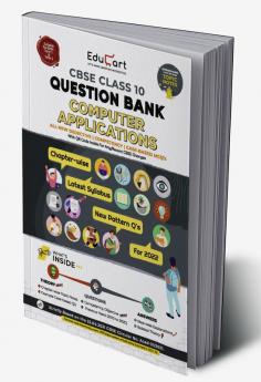 Educart Term 1 & 2 COMPUTER APPLICATION Class 10 CBSE Question Bank 2022 (Based on New MCQs Type Introduced in Latest CBSE Sample Paper 2021)
