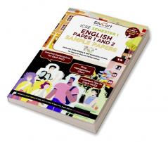 Educart English Paper 1 (Language) + English Paper 2 (Literature) ICSE Semester 1 Class 10 Sample Papers MCQ Book For 2021 (Study With Sudhir)