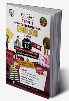 Educart CBSE Term 1 ENGLISH CORE Sample Papers Class 12 MCQ Book For Dec 2021 Exam (Based on 2nd Sep CBSE Sample Paper 2021)