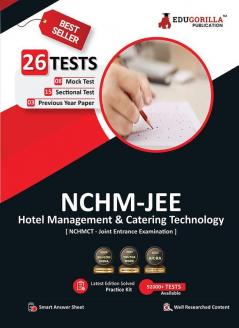 NCHMCT JEE Exam 2024 (English Edition) | National Council for Hotel Management (NCHM) - 10 Unsolved Practice Mock Tests (2000 MCQs) with Free Access to Online Tests